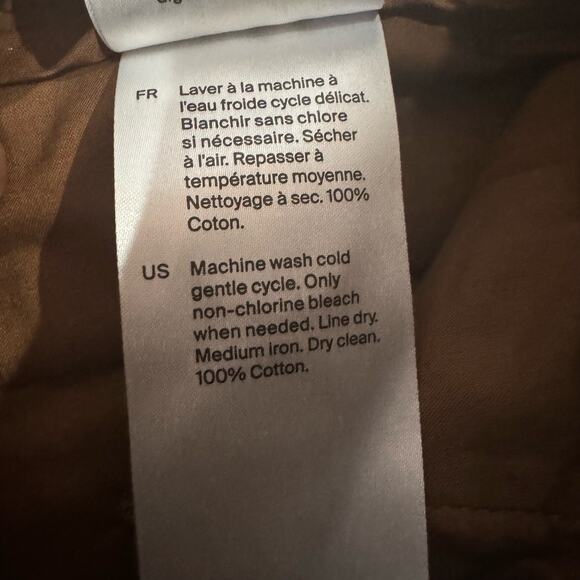 COS brown straight leg Regular-Fit Corduroy Chinos 28R - Picture 13 of 13